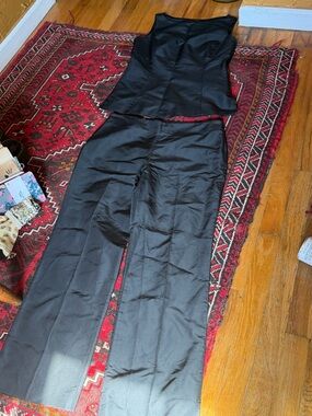 J-crew classic Sleeveless Top and Wide-Leg Pants Set